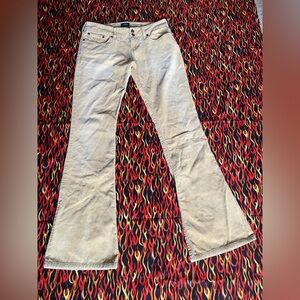 Y2K Abercrombie & Fitch Low Rise Flared Corduroy Flared Pants